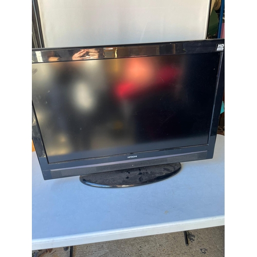 390 - Hitachi Flat Screen TV 32