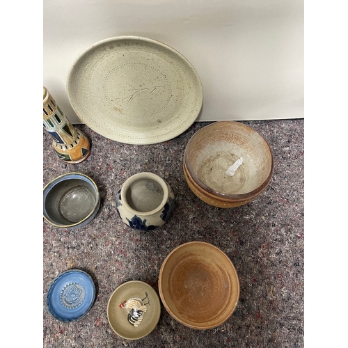 172 - Collection of various studio pottery