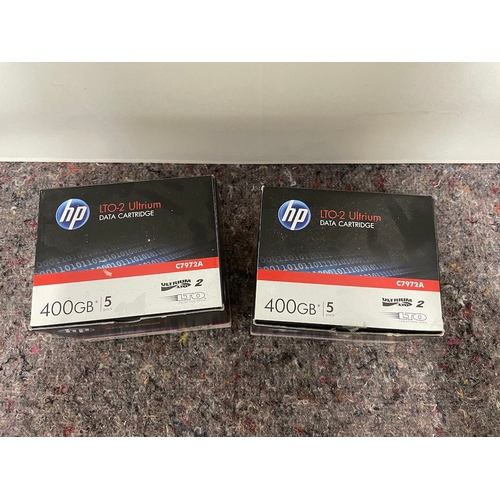 179 - two boxes of HP LTO-2 Ultrium Data Cartridges 400GB