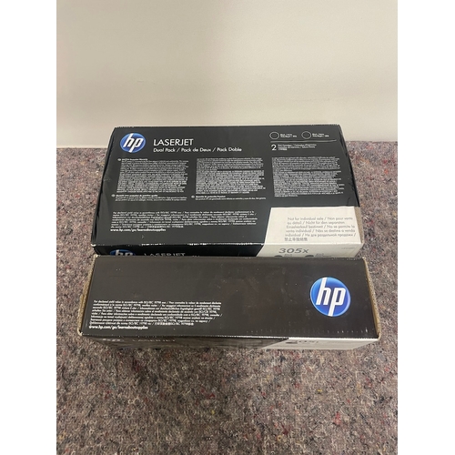 190 - New in Box HP Laserjet 305L Toner + Dual Pack 305X - Black