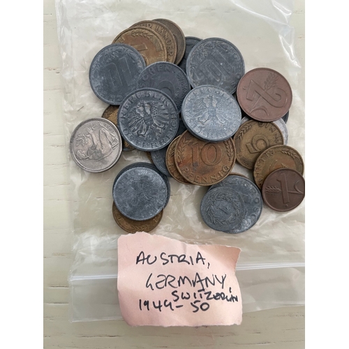 201 - Collection of British and World 20th century coins