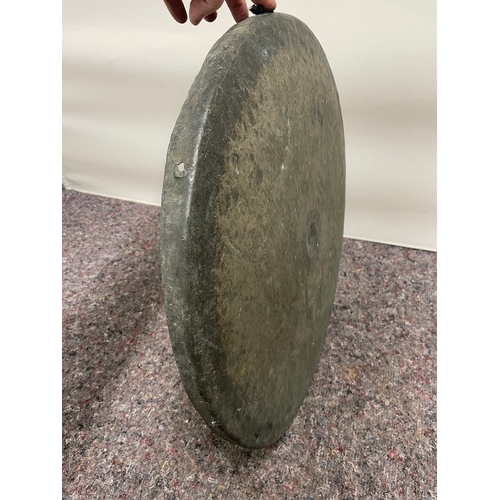 240 - Early 20th Century Brass Gong 55cm