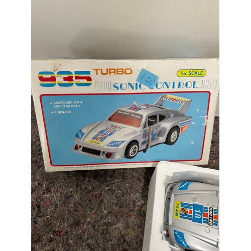 10 - Vintage 935 Turbo Sonic Control Car in Box