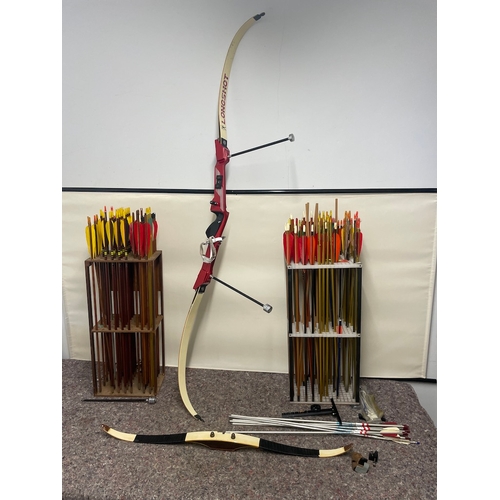 16 - Vintage Longshot Pro 2 Recurve Bow 66