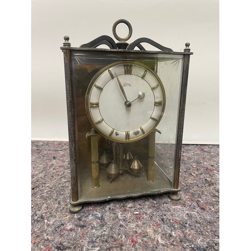 4 - Vintage Koma Anniversary Mantle Clock - 17cm x 27cm