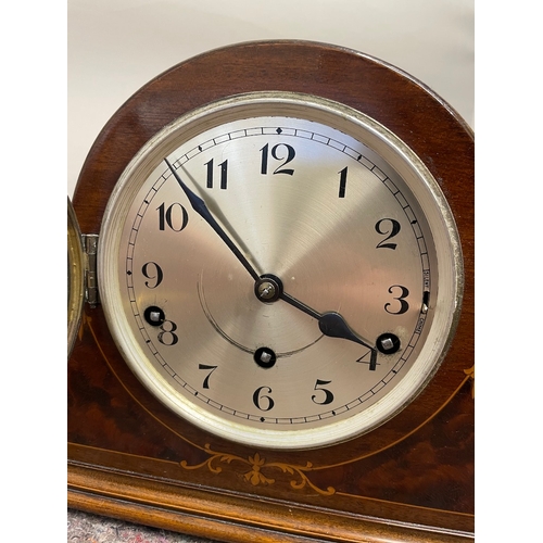 34 - Early 20th Century Mahogany Mantle clock - Westminster Chime