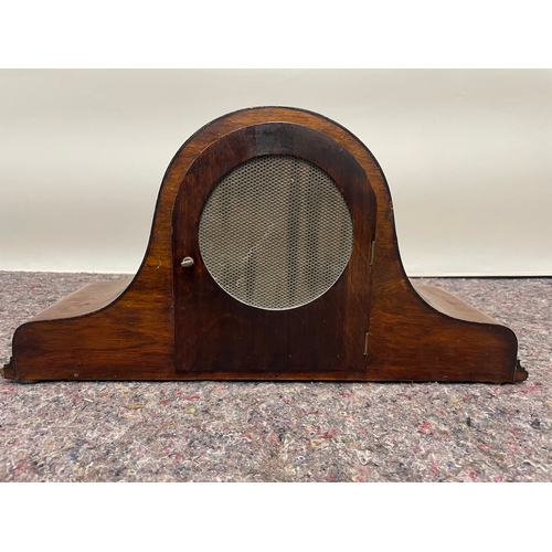 34 - Early 20th Century Mahogany Mantle clock - Westminster Chime