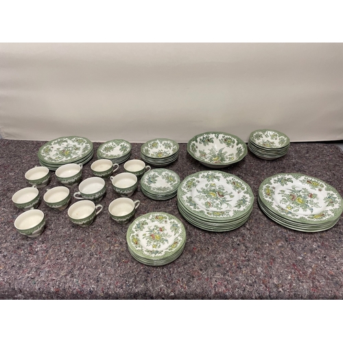 35 - Collection of Wedgwood Oriental Pheasant Breakfast Service approx 58 pieces