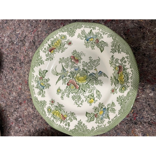 35 - Collection of Wedgwood Oriental Pheasant Breakfast Service approx 58 pieces