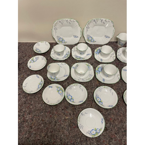 45 - Collection of 33 pieces of Melba ware  Tea Service