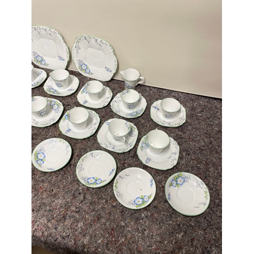 45 - Collection of 33 pieces of Melba ware  Tea Service