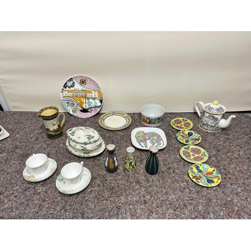 49 - Collection of various vintage & contemporary porcelain inc Coalport + others