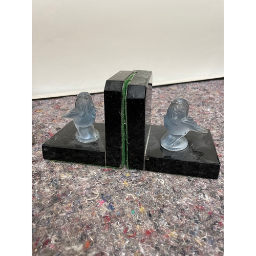 56 - Two vintage bookends