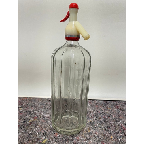 65 - Vintage Britannia Glass Soda Bottle