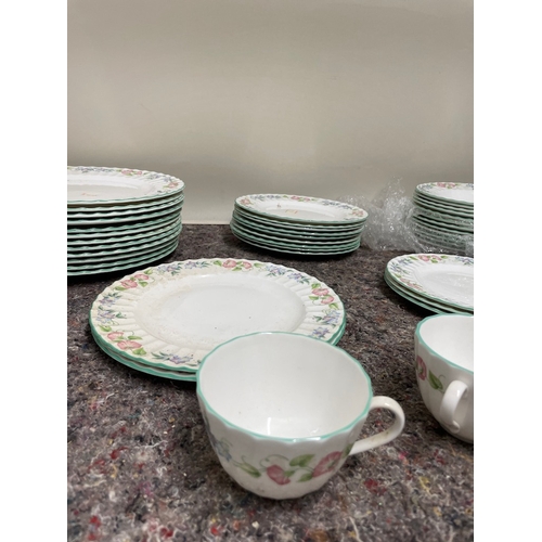 84 - Large collection of Royal Worcester Breakfast Service - in good order