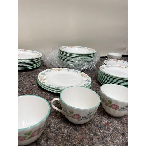 84 - Large collection of Royal Worcester Breakfast Service - in good order