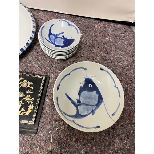 85 - Collection of oriental ware / porcelain etc