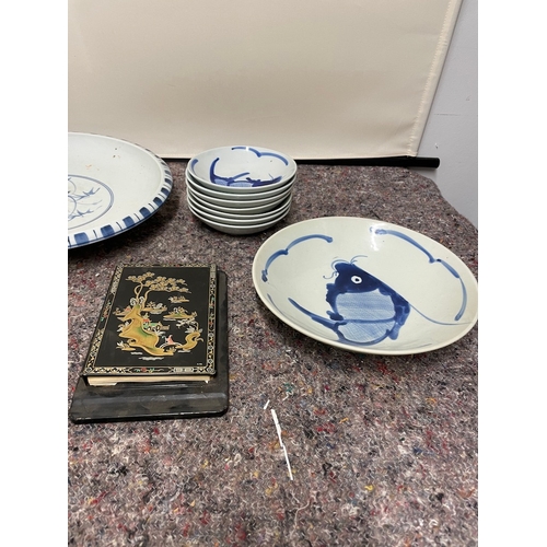 85 - Collection of oriental ware / porcelain etc