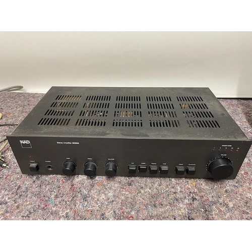 132 - NAD Stereo Amplifier 3020A - unable to check as needs plug