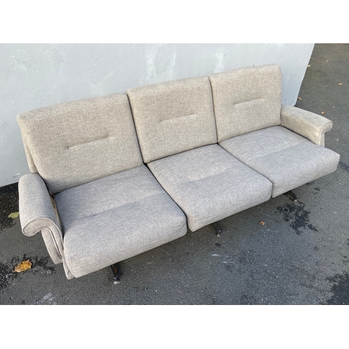 140 - Vintage 1970's Howard Keith Three Seater Sofa - in excellent condition has been recovered profession... 