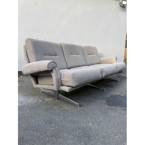 140 - Vintage 1970's Howard Keith Three Seater Sofa - in excellent condition has been recovered profession... 