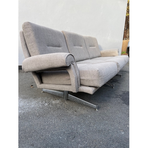 140 - Vintage 1970's Howard Keith Three Seater Sofa - in excellent condition has been recovered profession... 