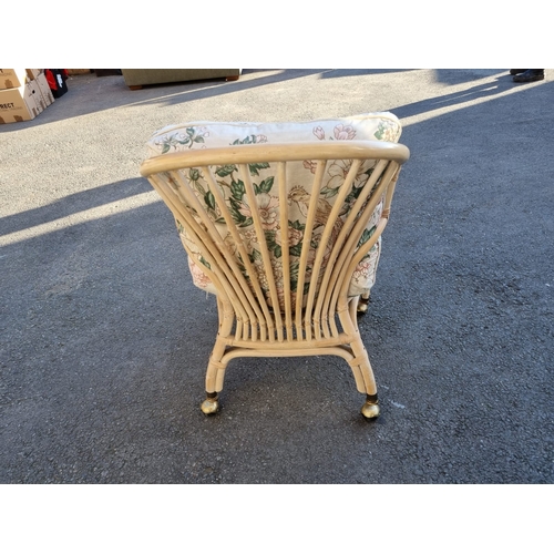 154 - Vintage Cane Armchair