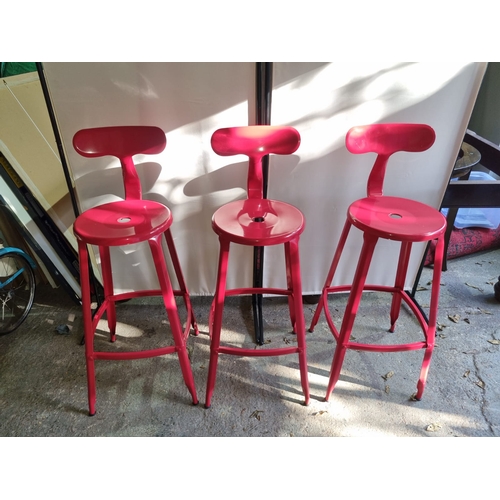 161 - Collection of various modern designer chairs / stool (8)