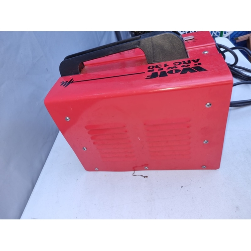 397 - Wolf Power Arc 130 welder - untested but advised working