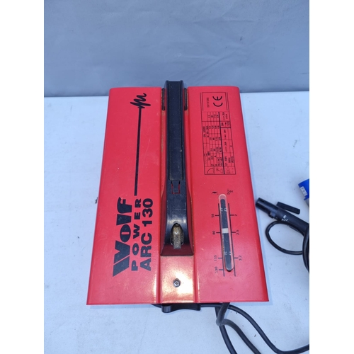 397 - Wolf Power Arc 130 welder - untested but advised working