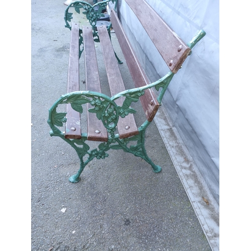 190C - Vintage Aluminium Garden Bench - 82cm x 150cm x 38cm