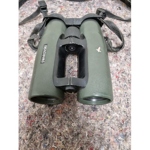 90A - Swarovski EL 8.5 x 42 Binoculars + 1 other