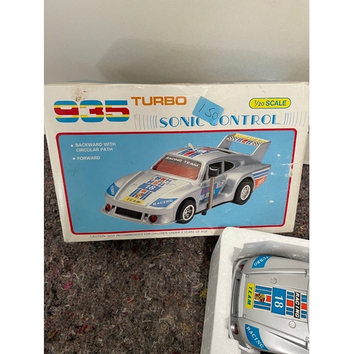 6 - Vintage 935 Turbo Sonic Control Car in Box