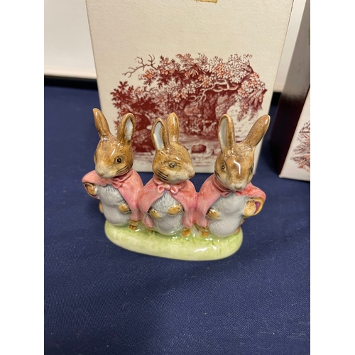 55 - Vintage Boxed Beswick Beatrix Potter Figures 1948-1977