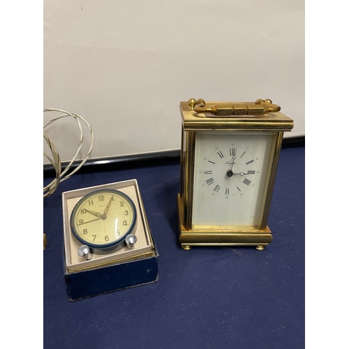 59 - 4 Vintage Desk Top / Mantle clocks - A/F