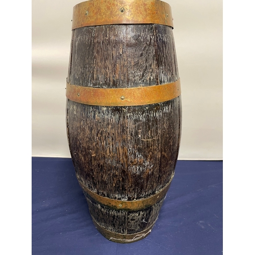 65 - 18th Century Oak Wine Cask