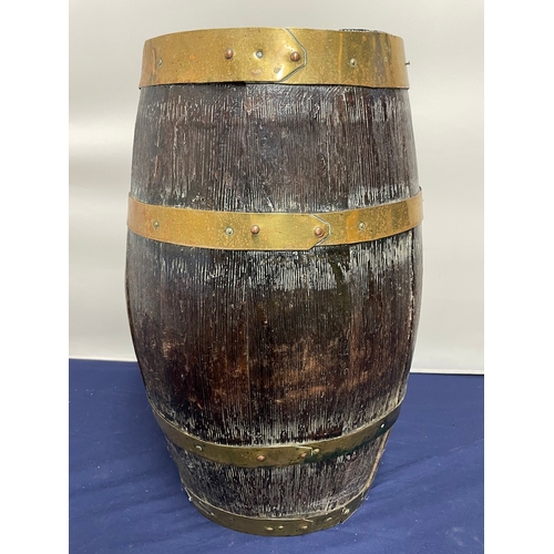 65 - 18th Century Oak Wine Cask