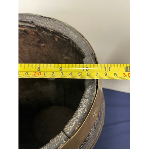 65 - 18th Century Oak Wine Cask