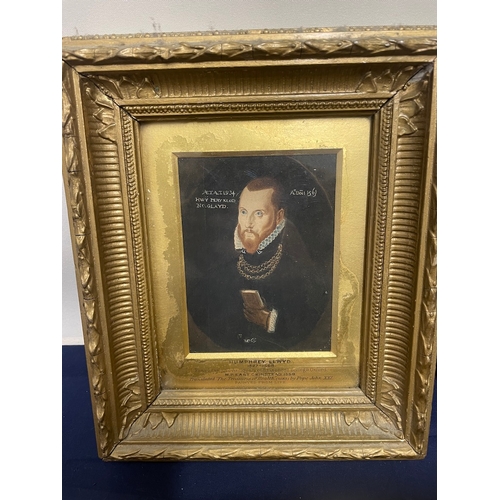 71 - Collection of art & prints framed inc Humphrey Llwyd portrait + Penwortham Church watercolour