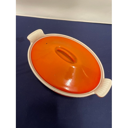 74 - Vintage Le Creuset Cooking Pot + Cousances Casserole Dish