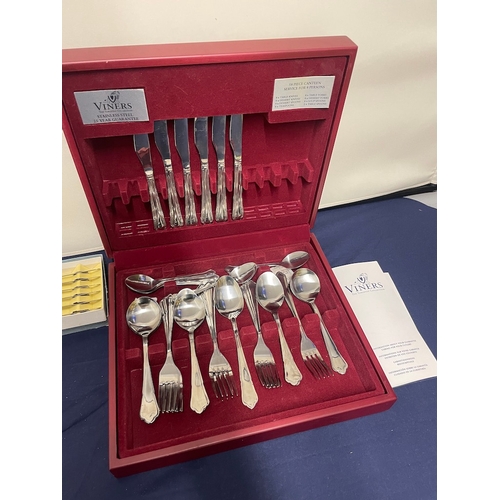 75 - Collection of Silver plated cutlery sets / flatware