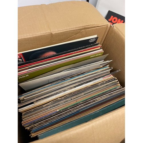 106 - Box full of various records pop / rock / classical