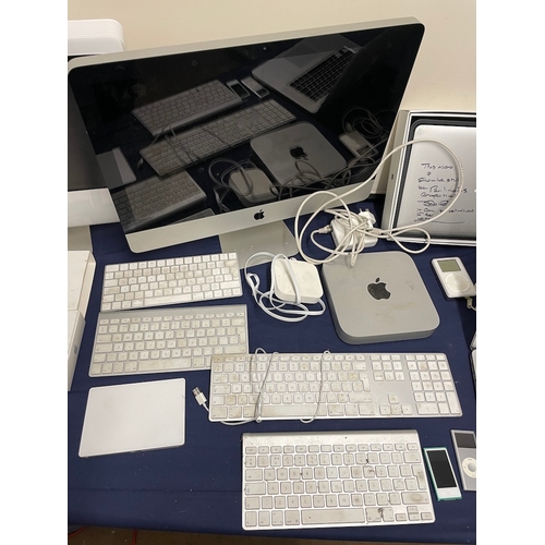 110 - Collection of various Apple Computers / iMac's Laptops, Keyboards, iPods and accessories