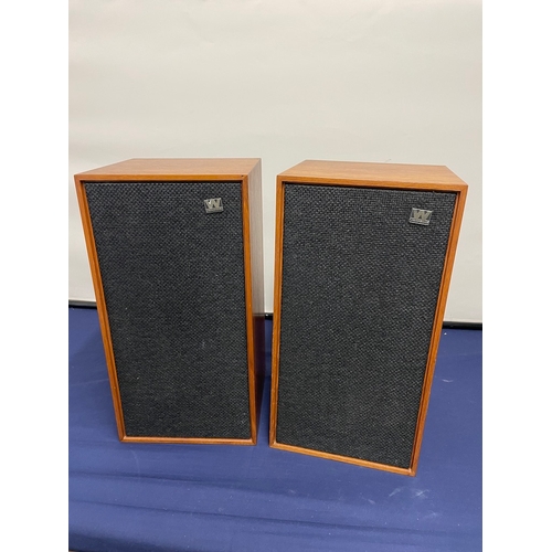 117 - Pair of Vintage Wharfedale Linton 2 Speakers