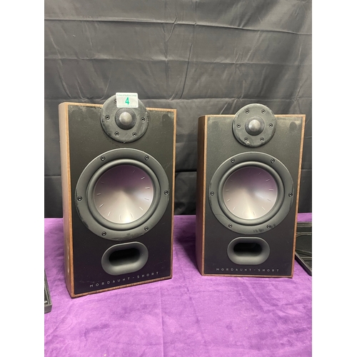 4 - Mordaunt Short Mezzo 2 Shelf Speakers