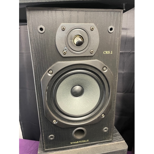 6 - Wharfedale CRS 3 + JVC SP E71 Shelf Speakers