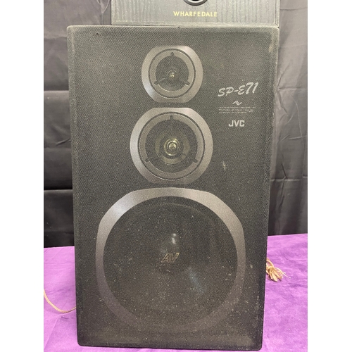 6 - Wharfedale CRS 3 + JVC SP E71 Shelf Speakers