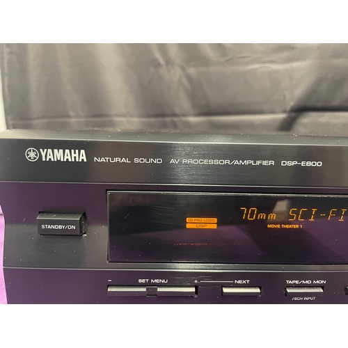 9 - Yamaha AV Processor Amplifier DSP E800