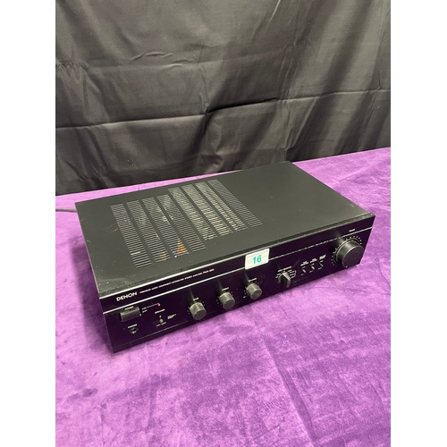 16 - Denon Integrated Amplifier PMA 350