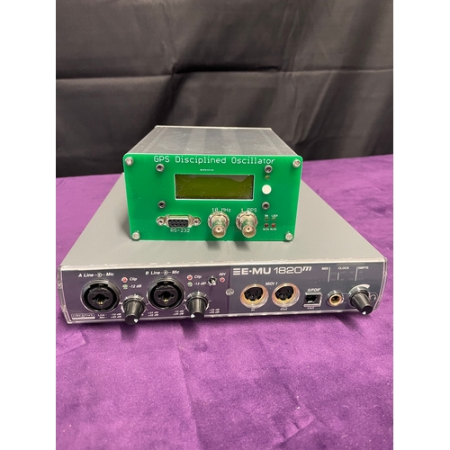 29 - Kramer VS 55A Audio Switcher, M Audio CO3 Converter, GSP Disciplined Oscillator + EMU 1820M